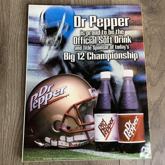 1999 Dr Pepper Big 12 Football Championship Program Texas VS.  Nebraska - Picture 2 of 8
